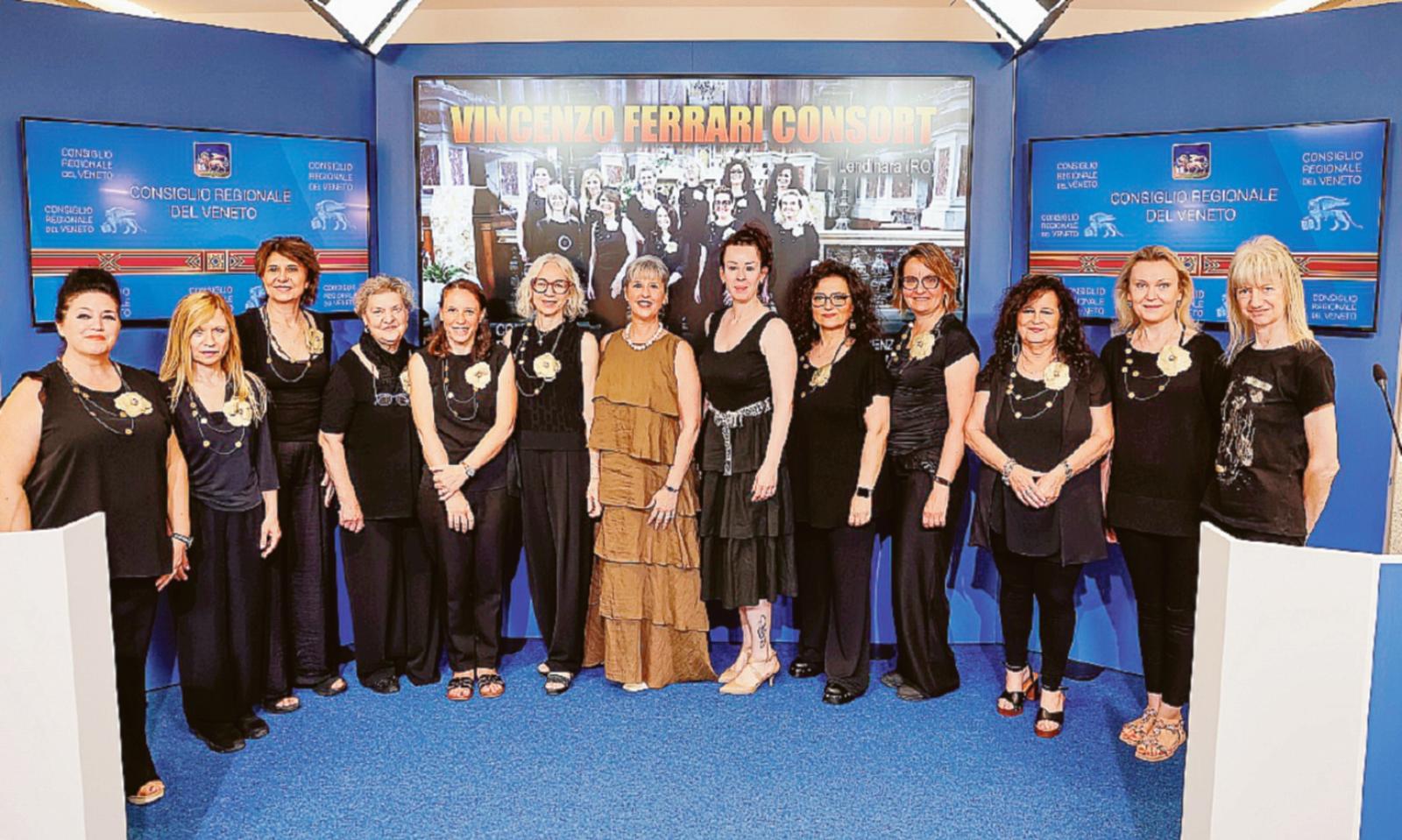 Il coro approda in consiglio regionale