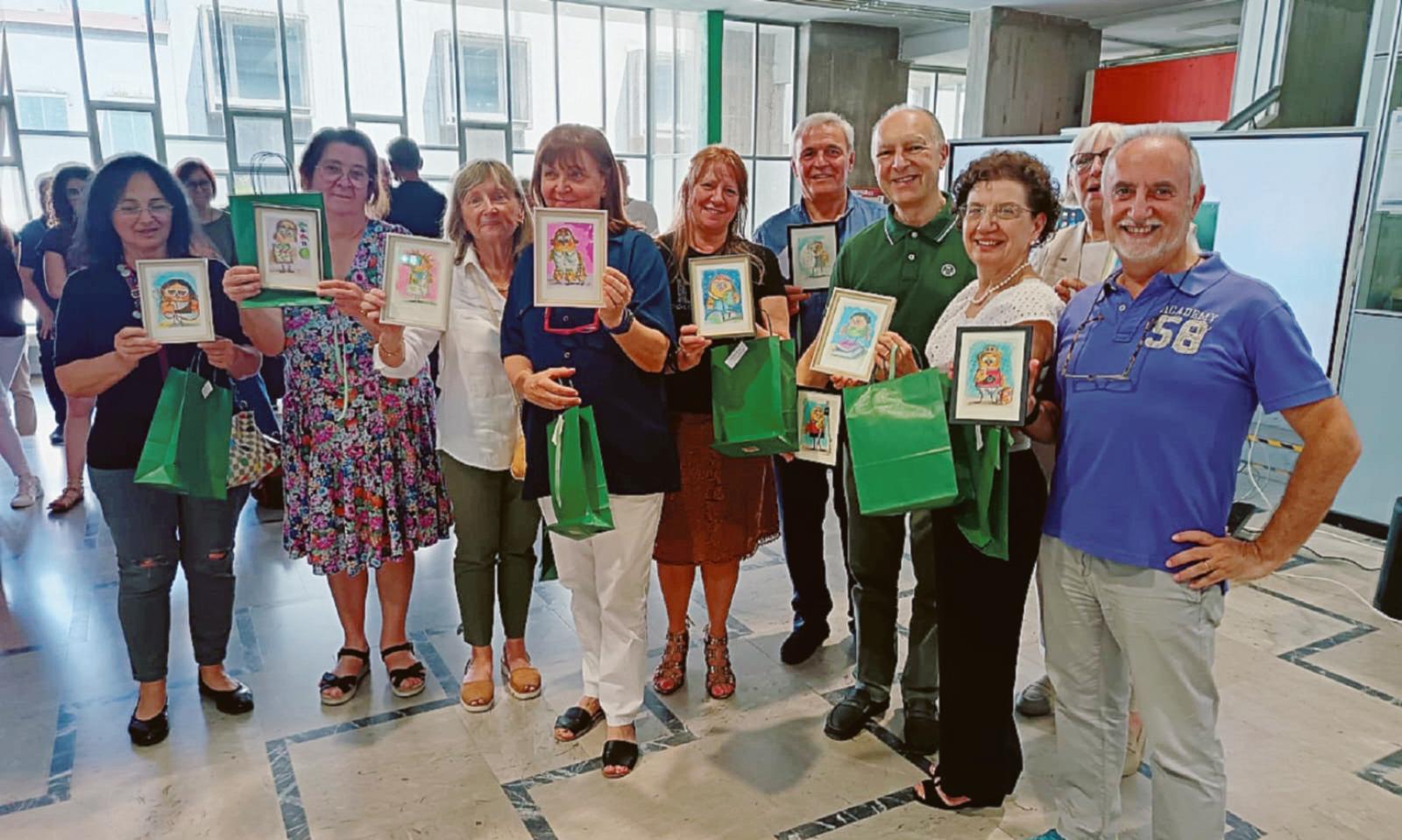 Una festa per 12 prof ai saluti