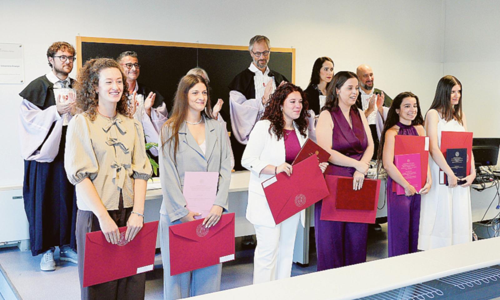 Il presidente del corso di studi: &ldquo;Tenacia nel portare a termine un percorso non sempre facile&rdquo;