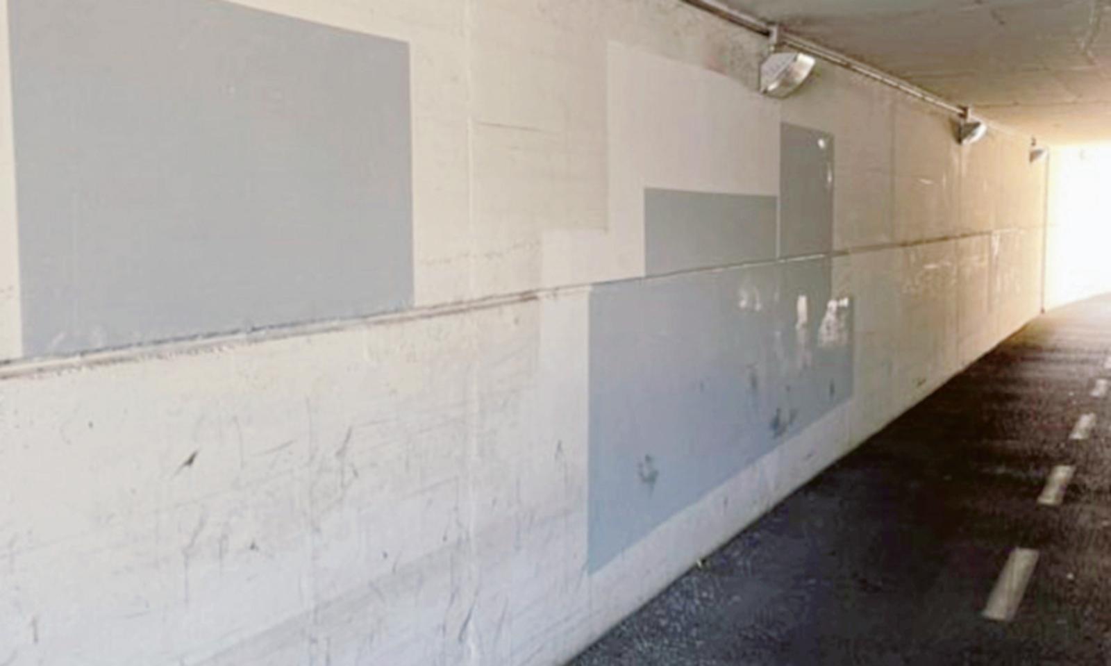 Ma nel sottopasso &ldquo;ora i muri sono belli&rdquo;