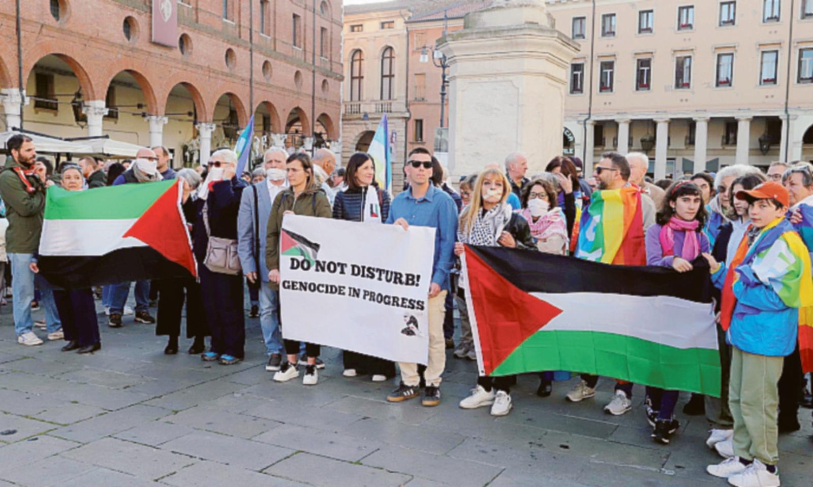 Un nuovo sit in per Gaza 