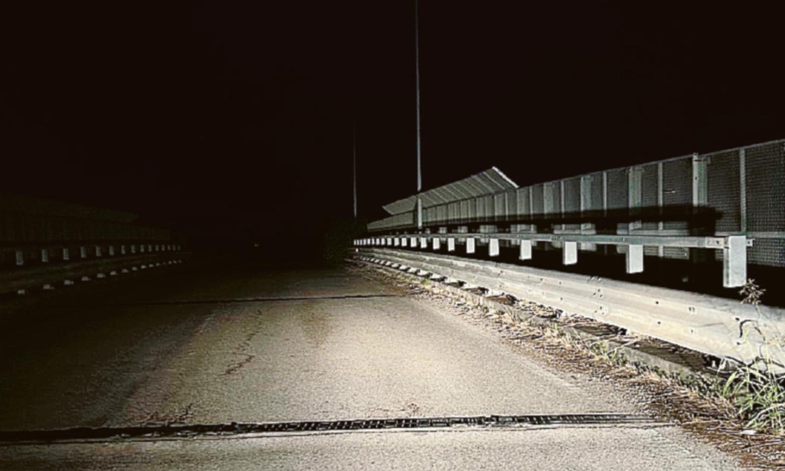 &ldquo;Il cavalcavia  di Porto Levante &egrave; rimasto al buio&rdquo;