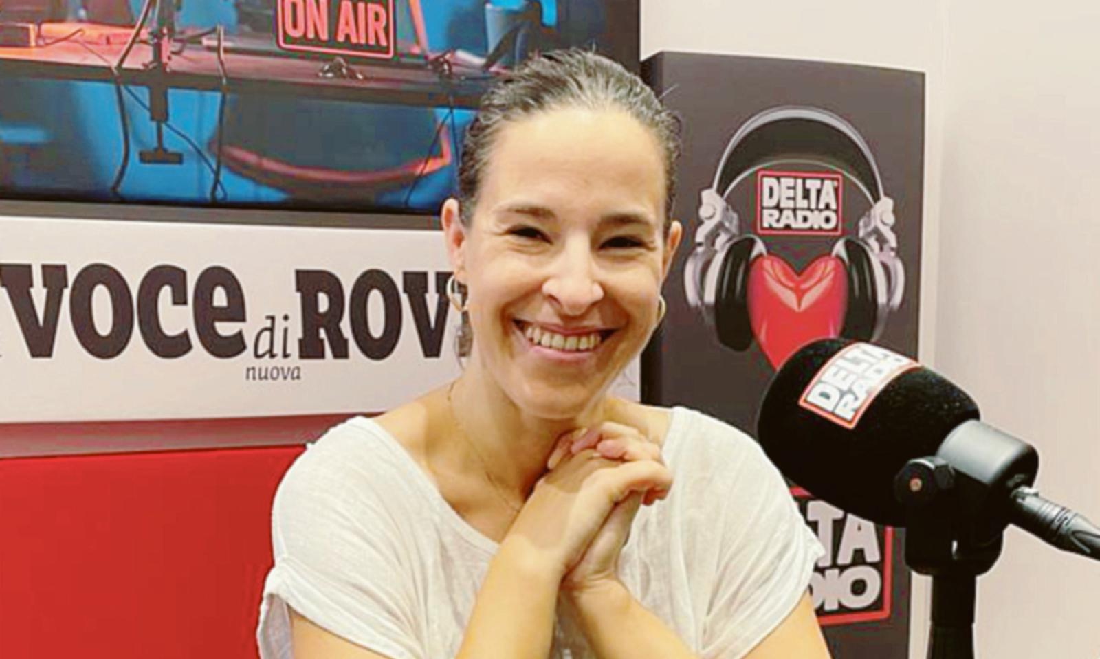 Matilde Vigna a fianco di Favino