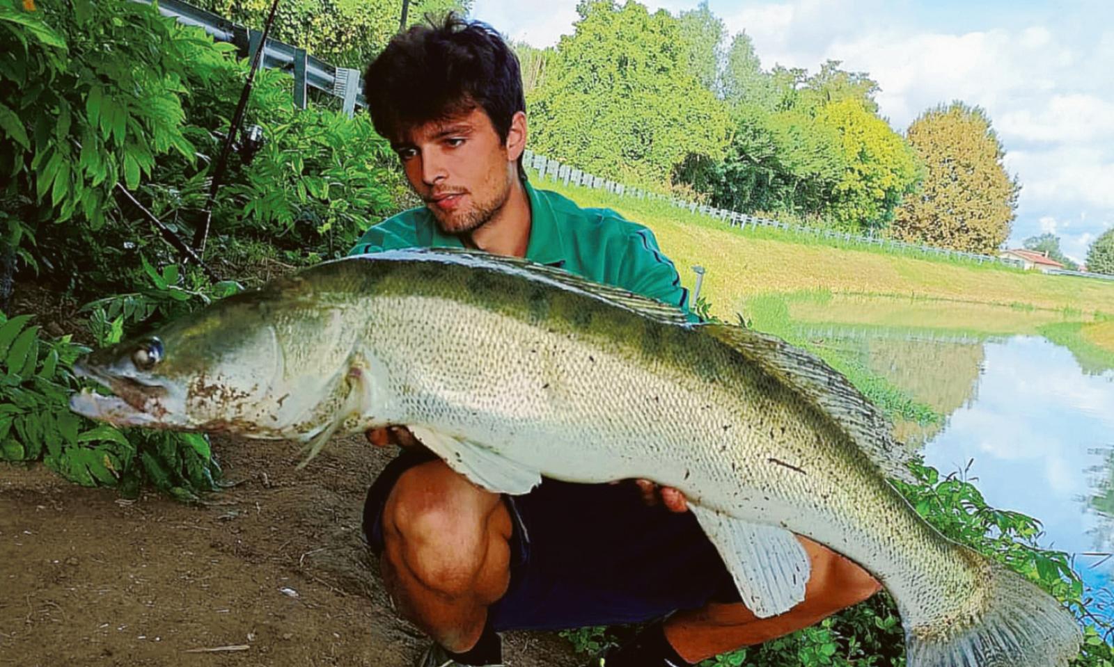 In Adigetto un lucioperca record