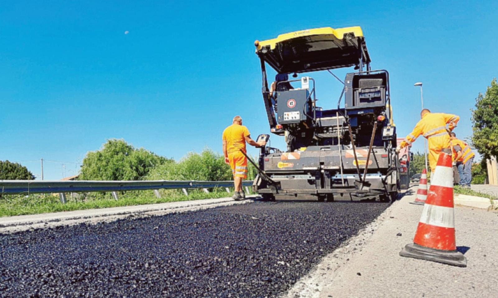 Asfalti per 400mila euro