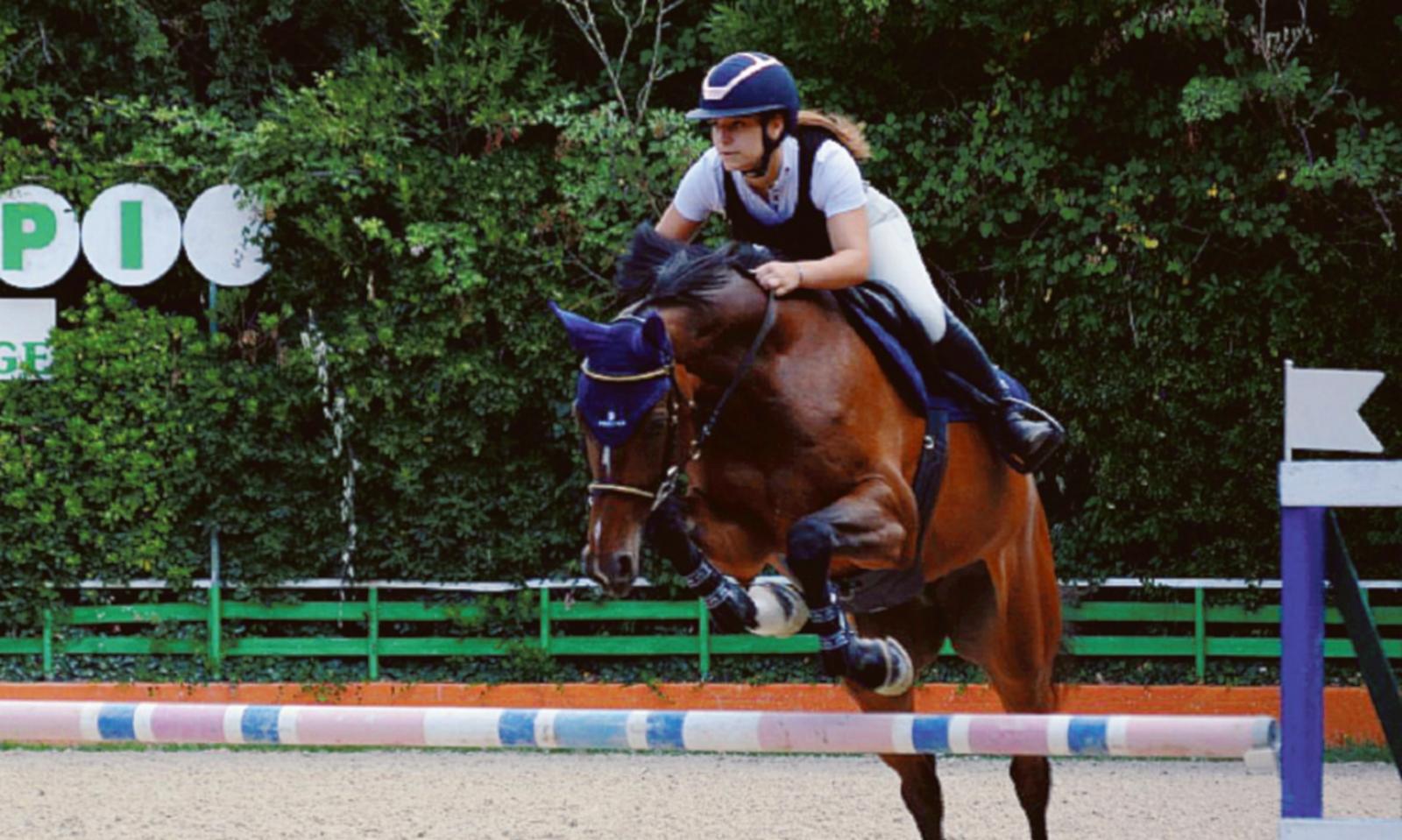 Emily porta Badia al galoppo