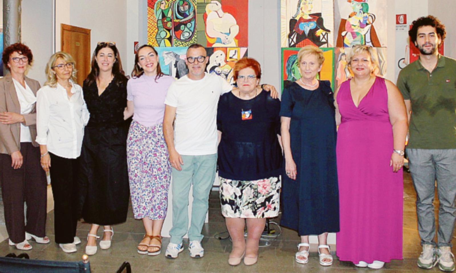 La Tavolozza mostra la sua arte