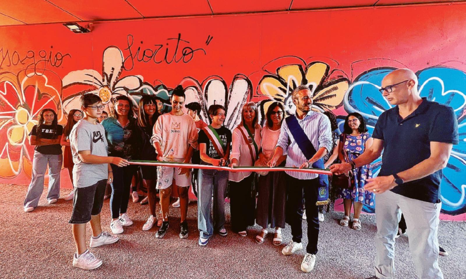 Ora &egrave; un vero passaggio fiorito