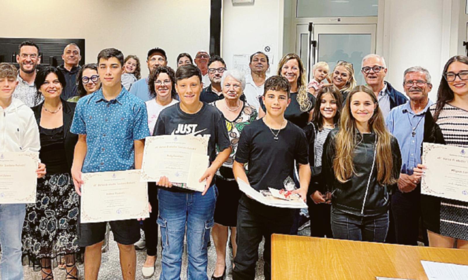 Premiati sei studenti eccellenti