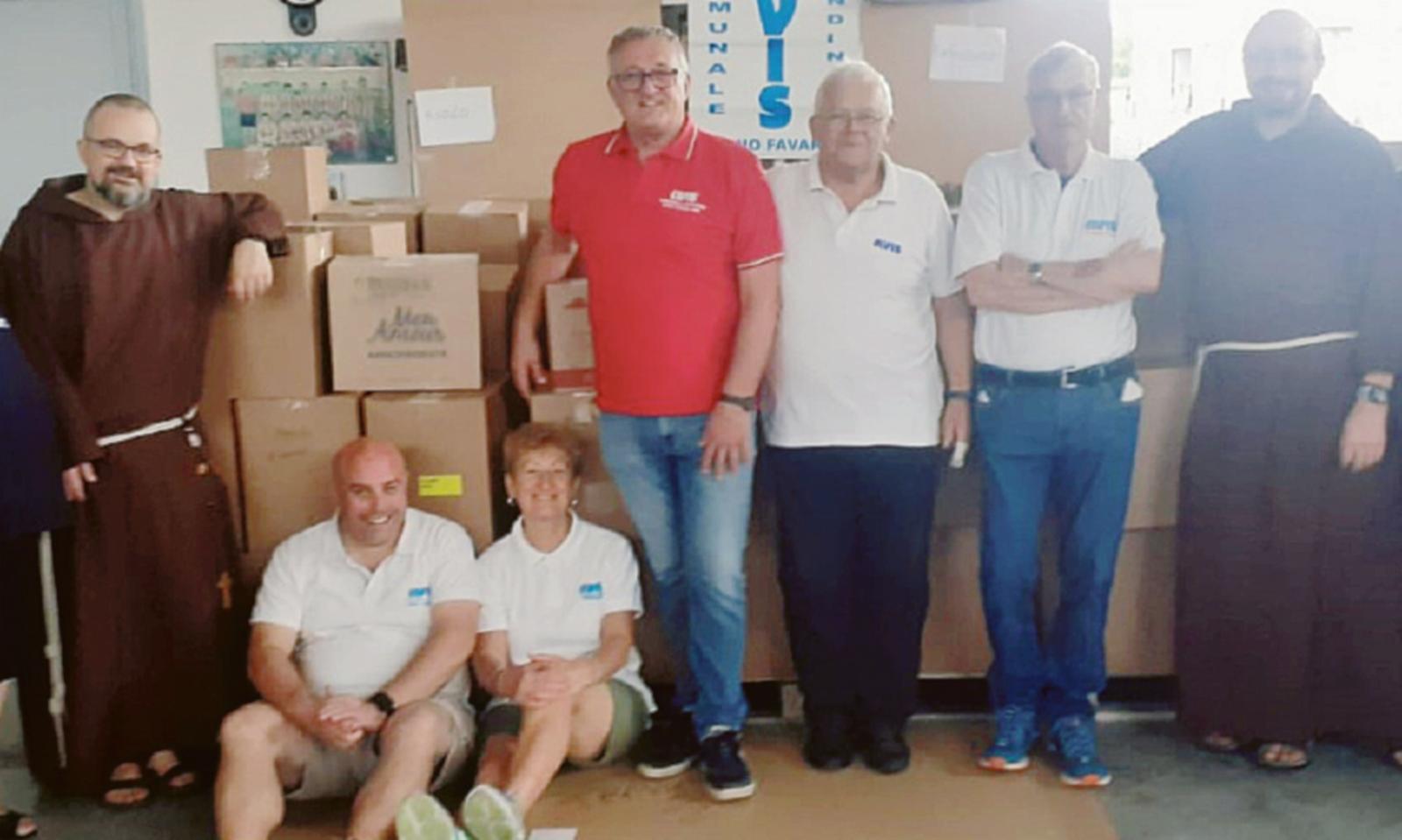 Ventisette quintali di prodotti per i bisognosi 