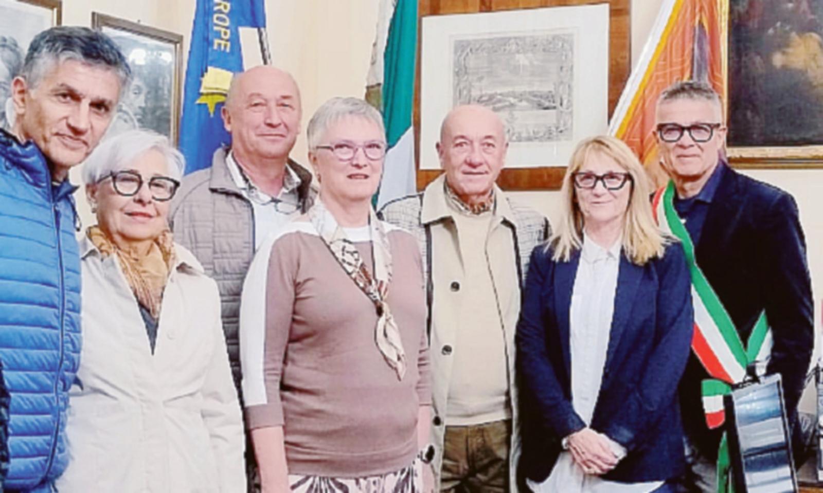 Maldegem, accolta la gemella belga