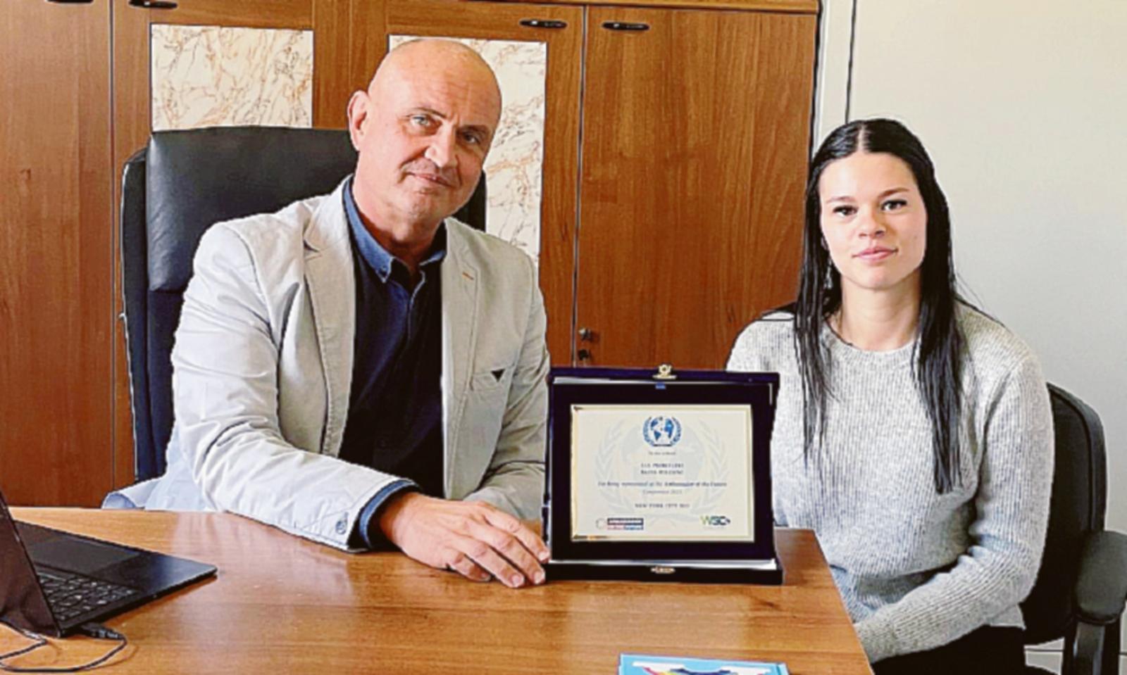 Ecco l&rsquo;ambasciatrice del futuro