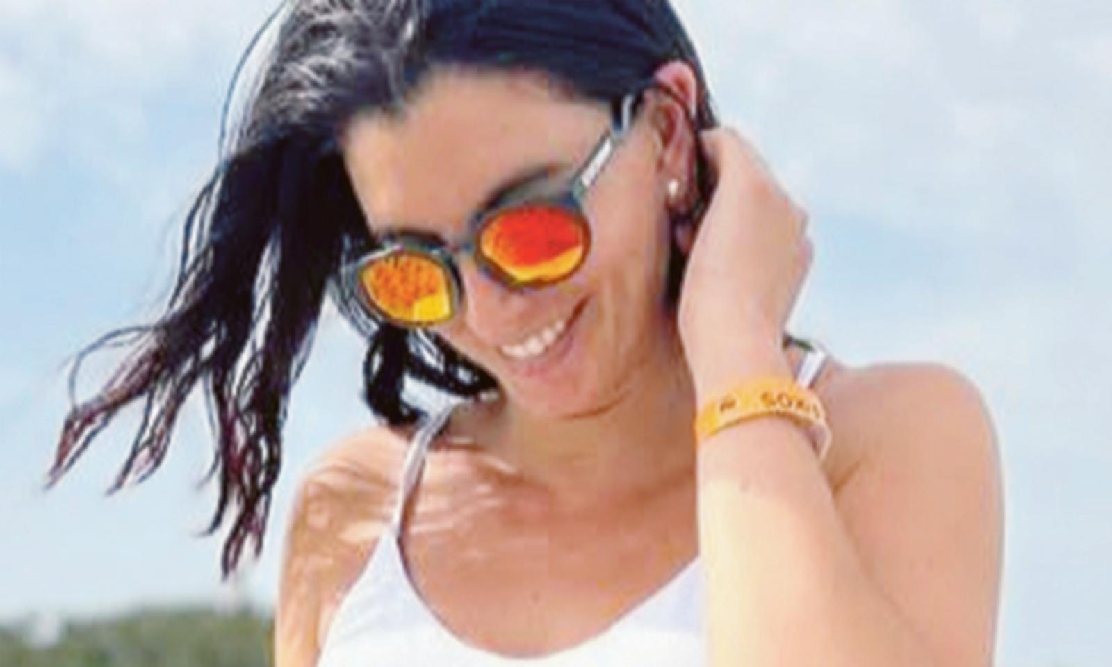 Marta Menegatti &egrave; mamma di Nina