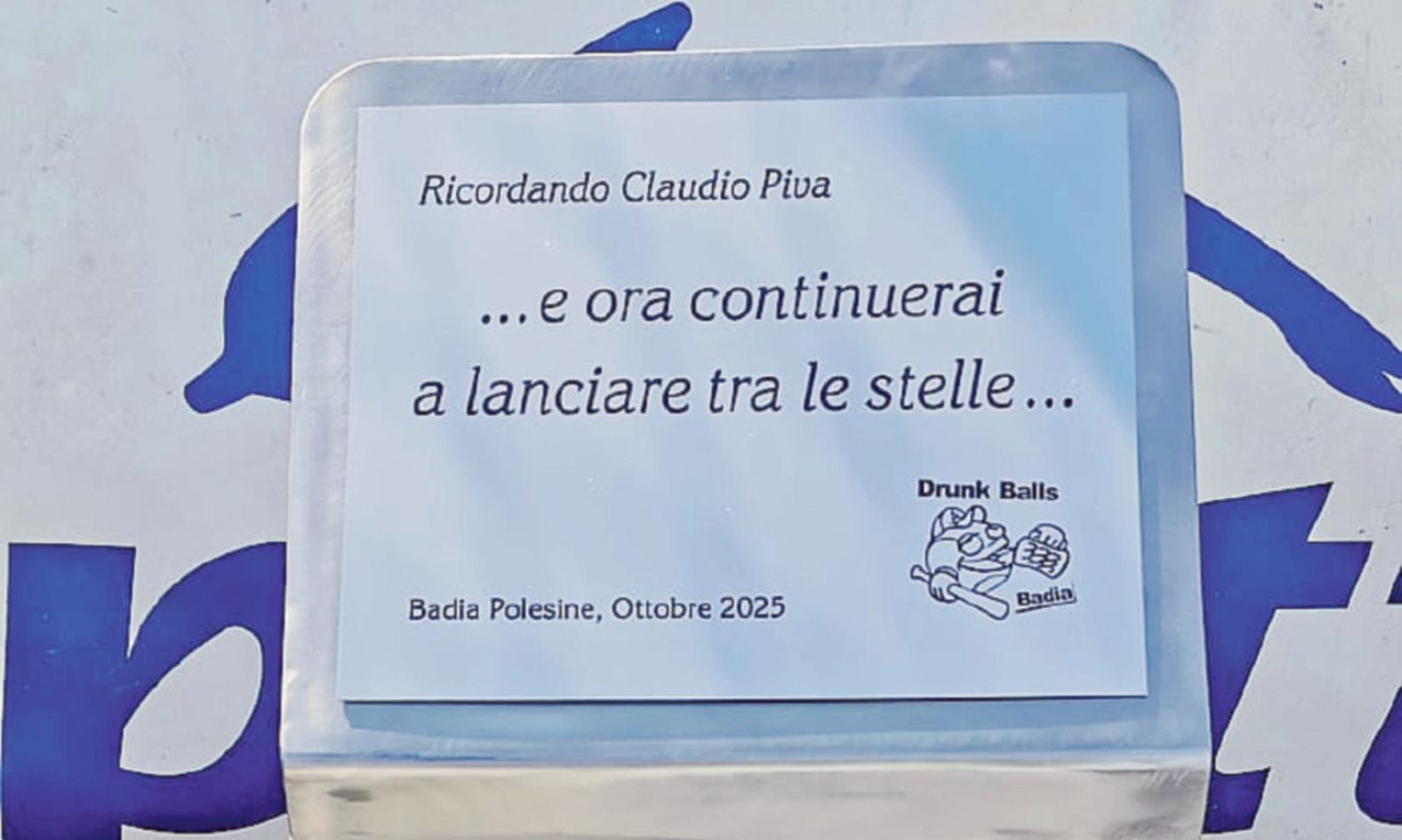 Un cippo per ricordare &ldquo;Caio&rdquo;