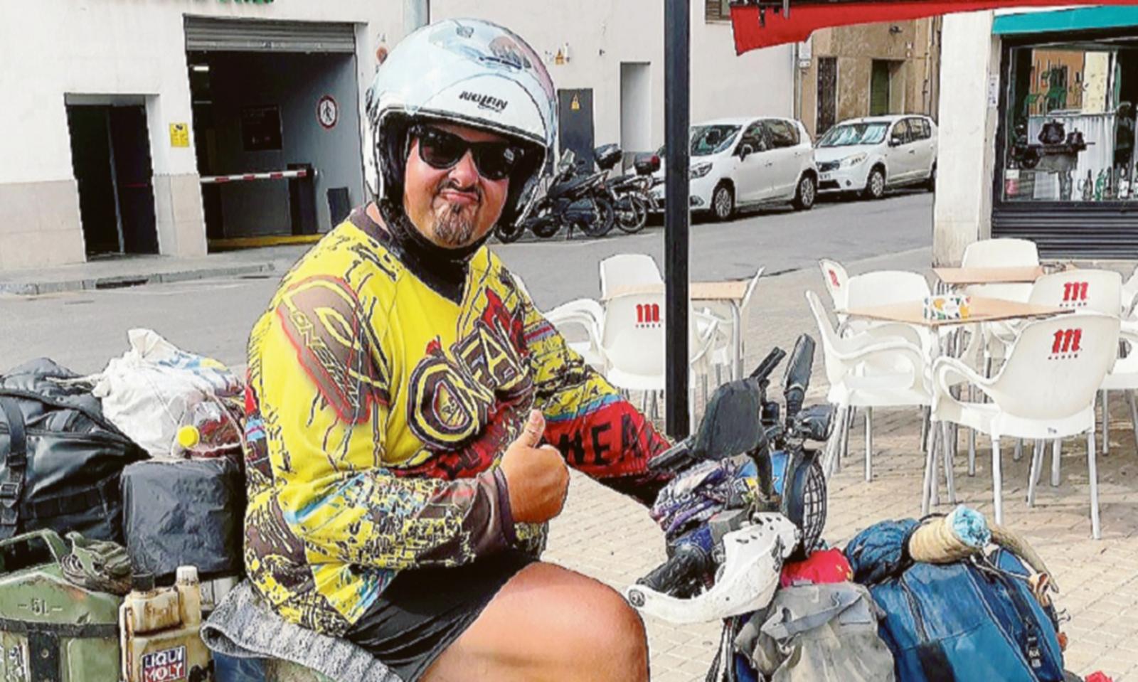 Rovigo-Dakar, avventura in Vespa