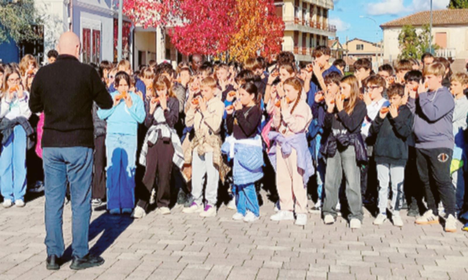 Gli studenti ricordano i Caduti