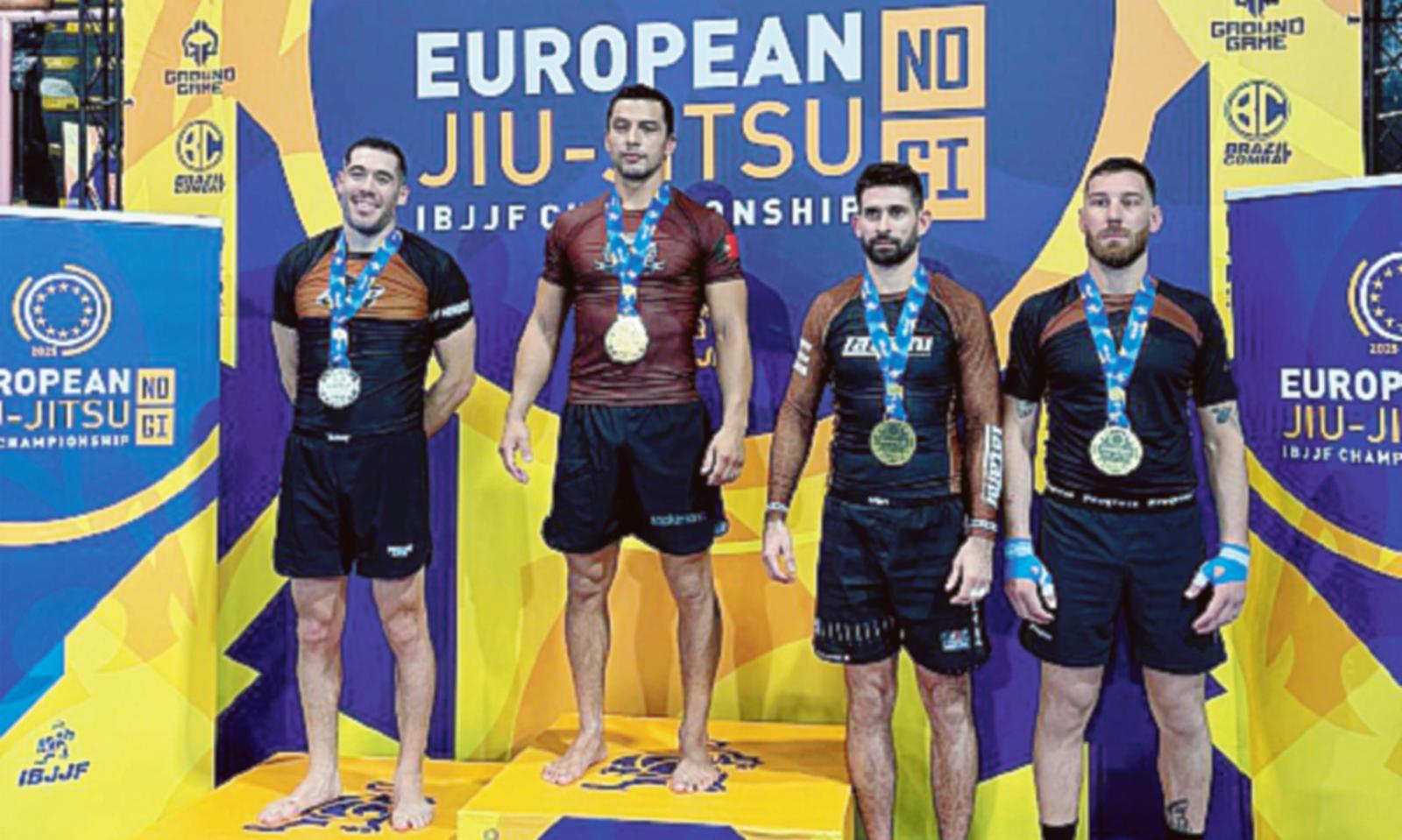 Favar&ograve; sul podio europeo di No-Gi
