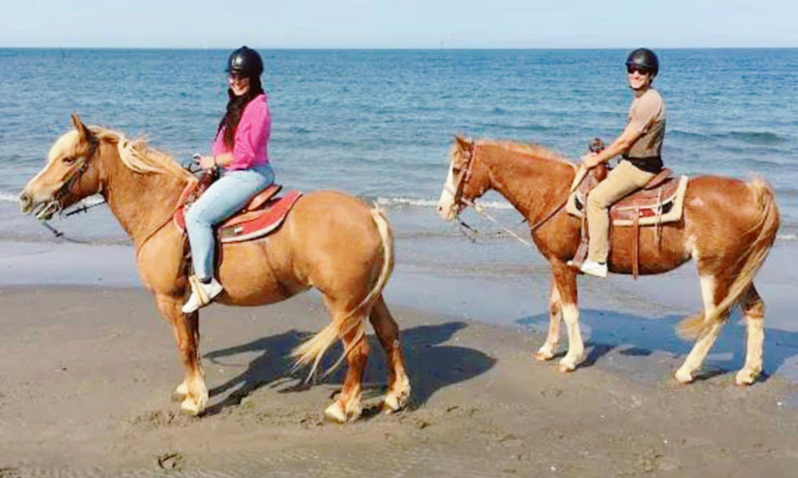 Via libera ai cavalli in spiaggia