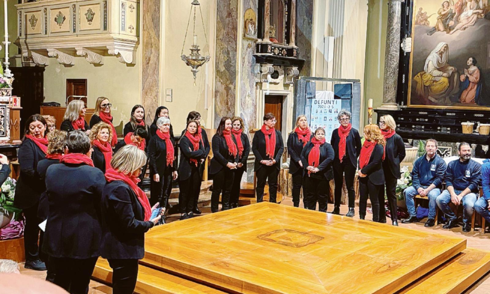 Il coro Plinius incanta Bergamo