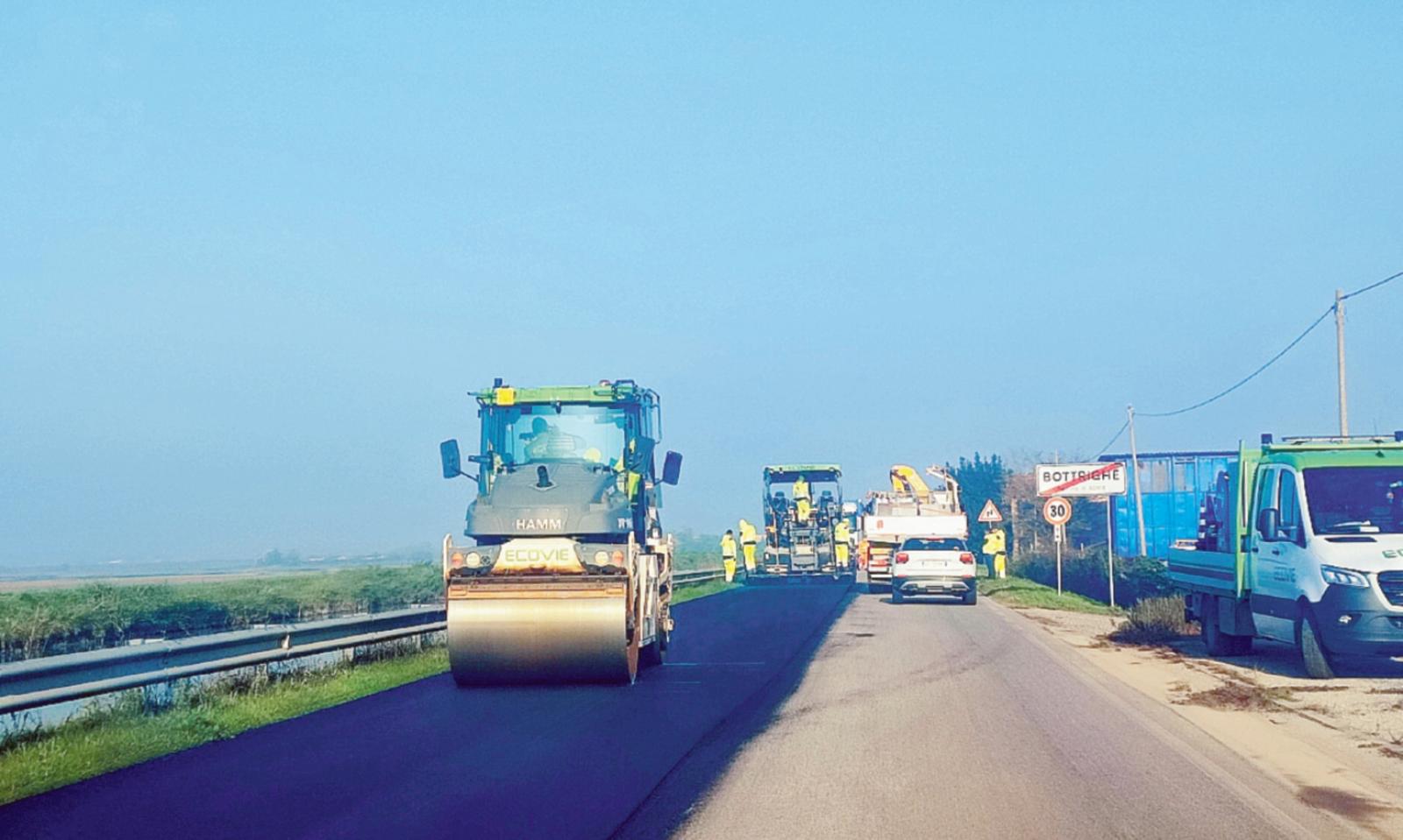 Finalmente &egrave; arrivato l&rsquo;asfalto