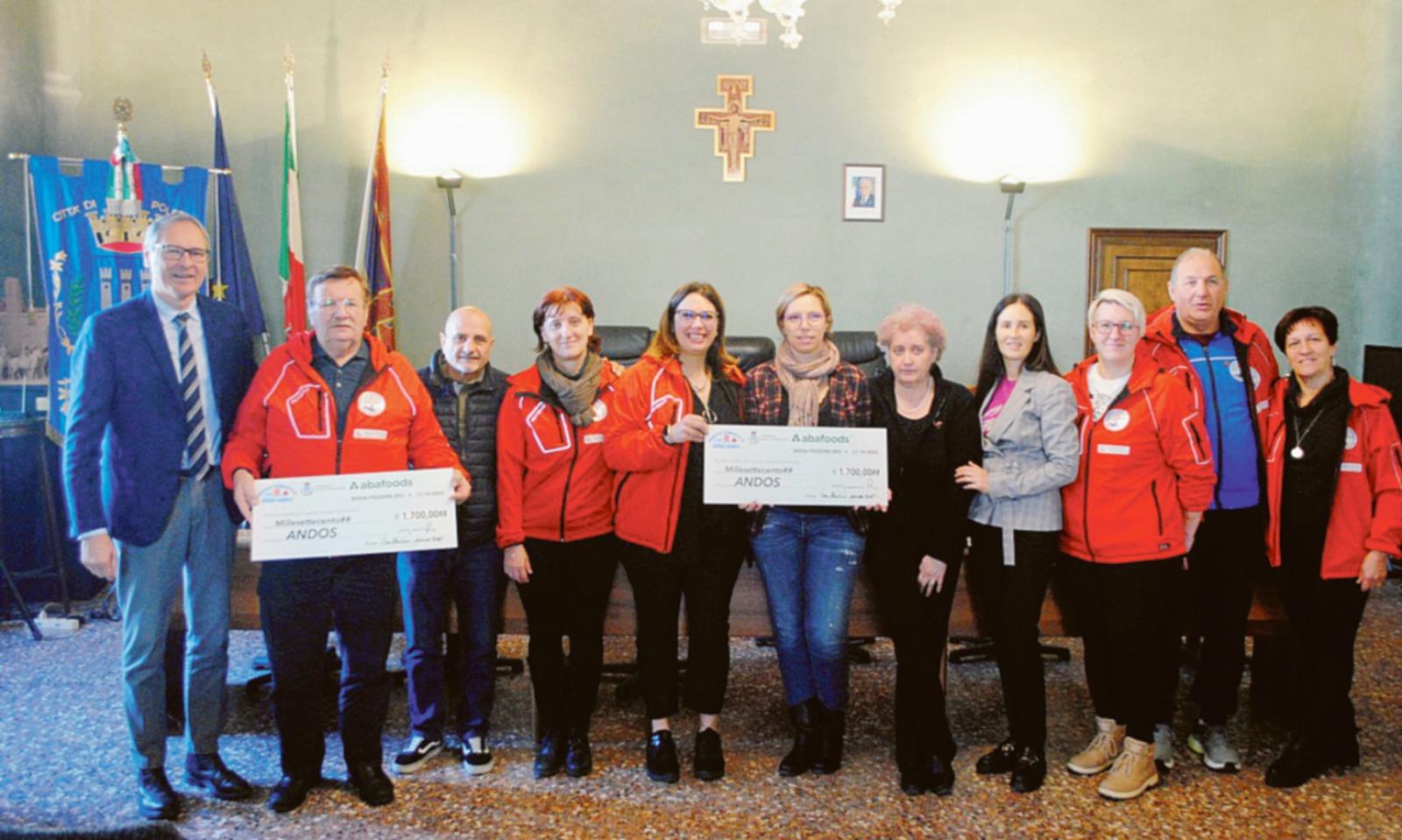 Oltre 1.700 euro per l&rsquo;Andos