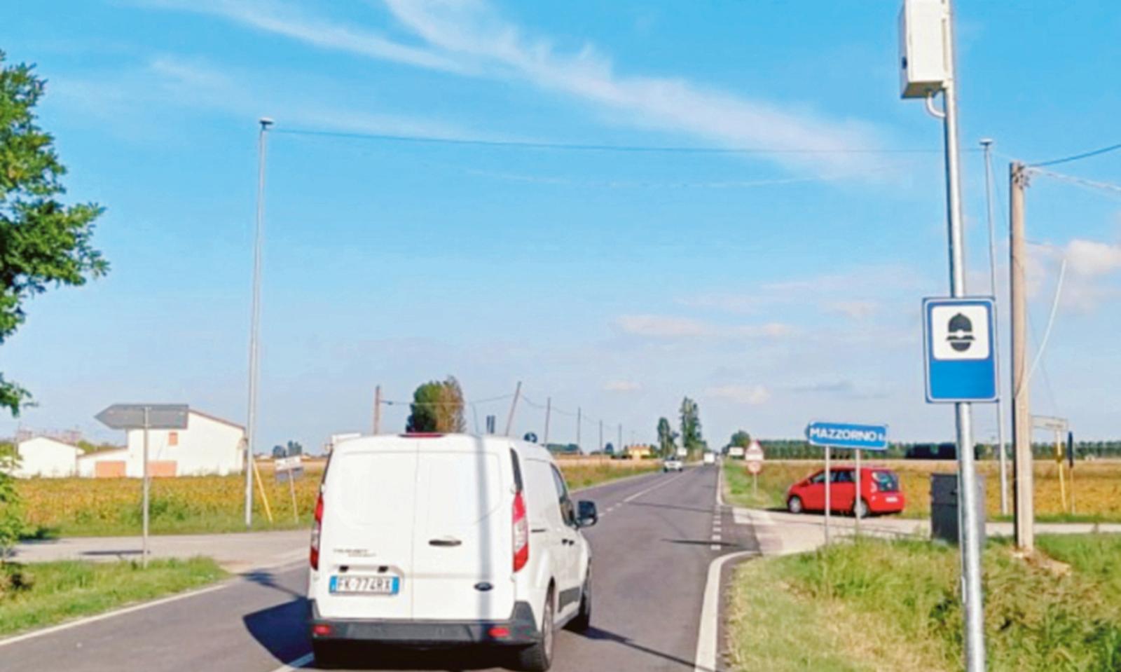 La mappa dei 65 velox registrati