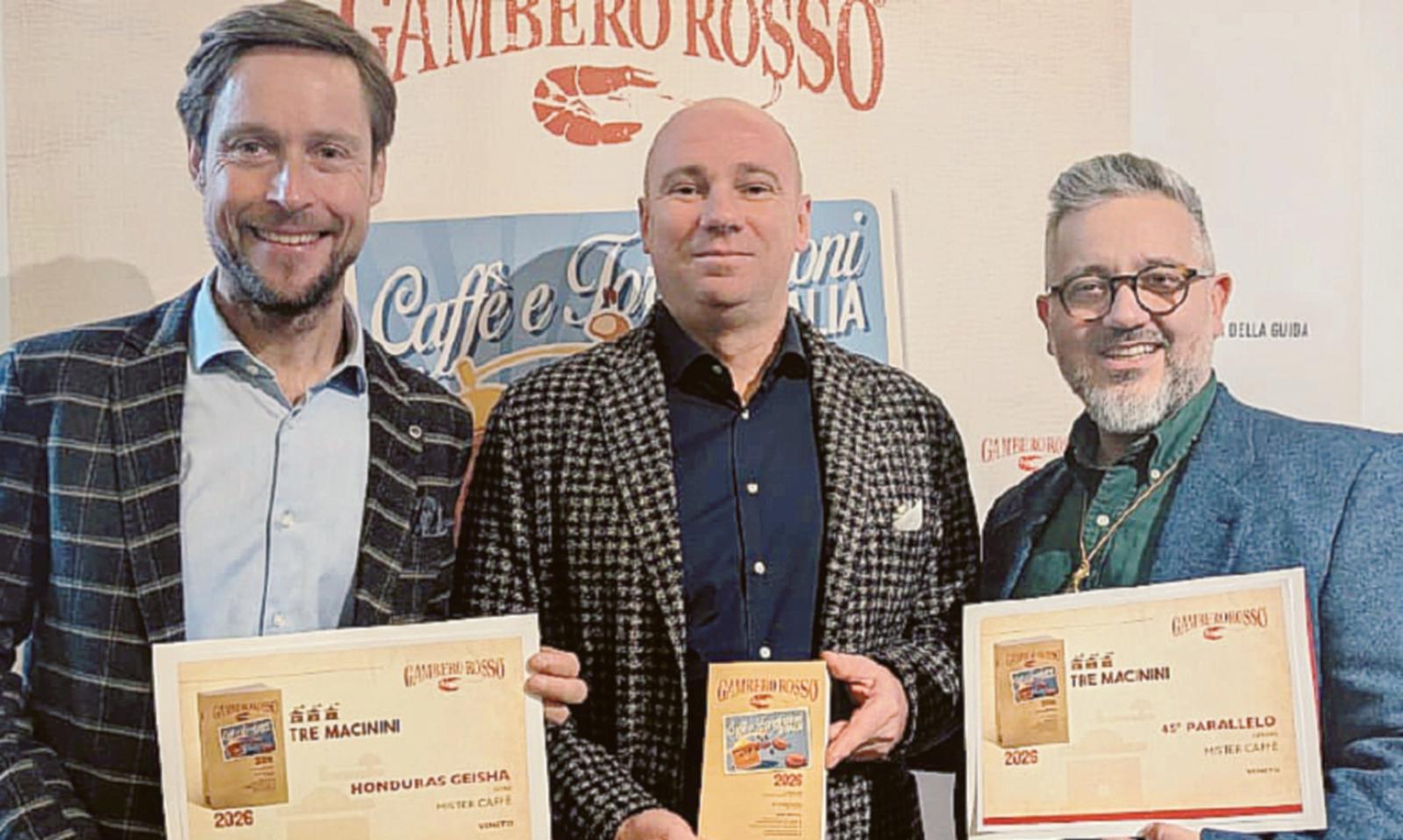 Mister caff&eacute; entra in Gambero Rosso