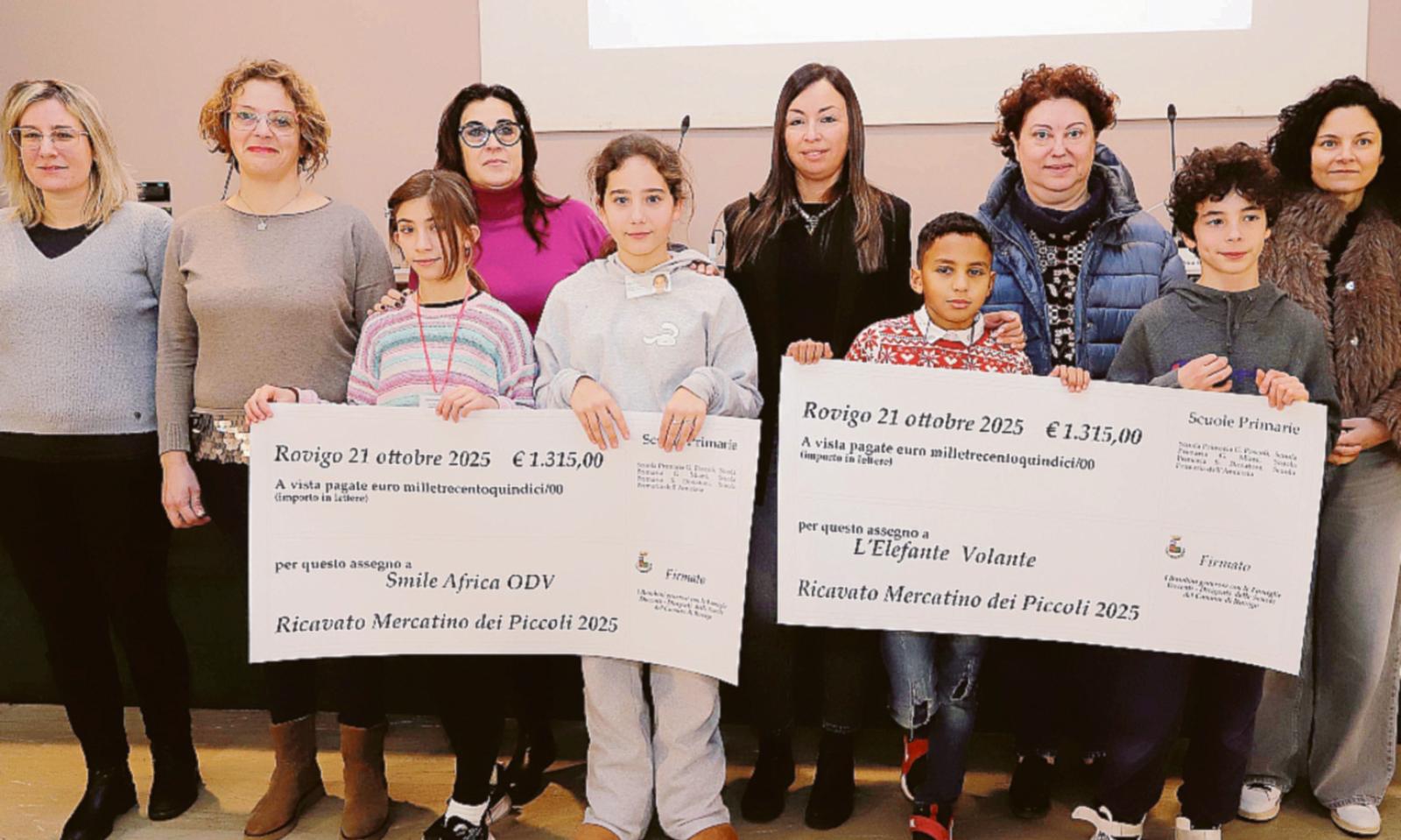 Un Mercatino dei piccoli ma una grande beneficenza