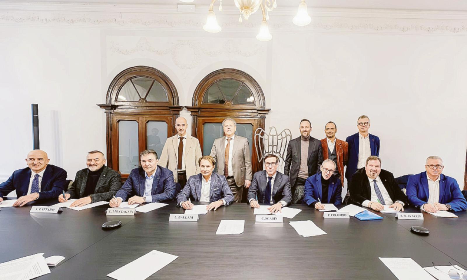 Firmato il patto per far crescere il Polesine