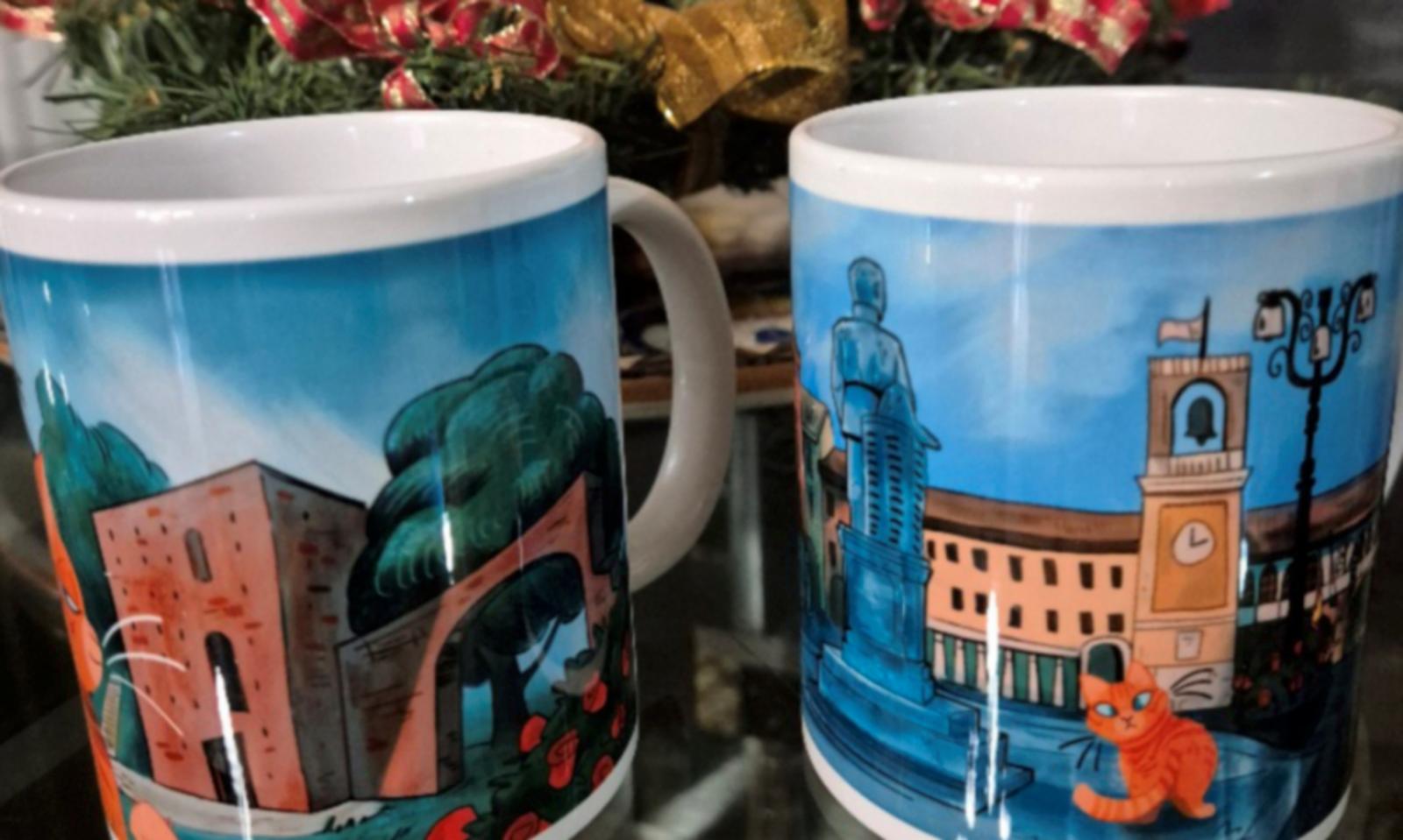Ecco le tazze che celebrano la nostra citt&agrave; 