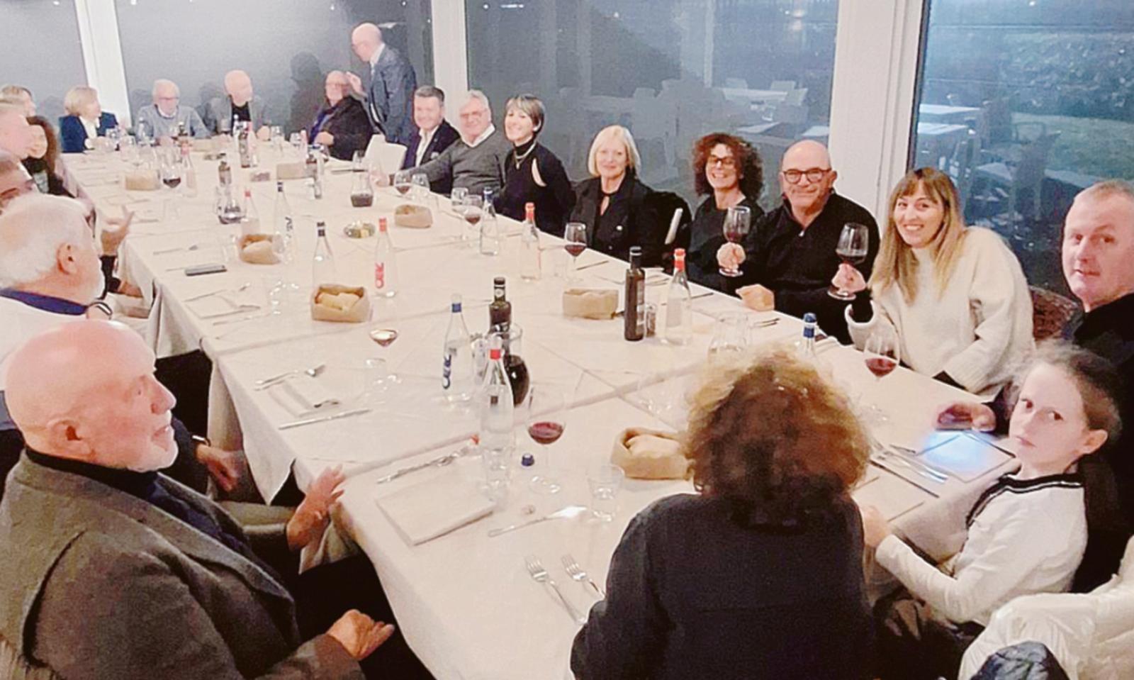 Scambio di auguri ad Albarella