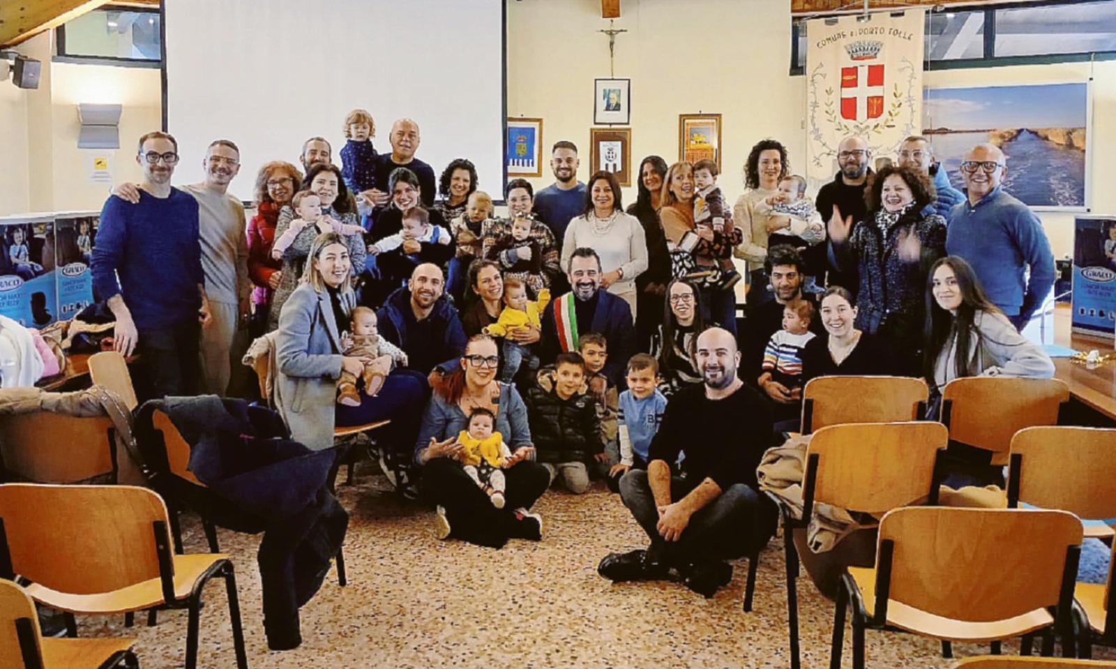 La citt&agrave; in festa per i nuovi nati