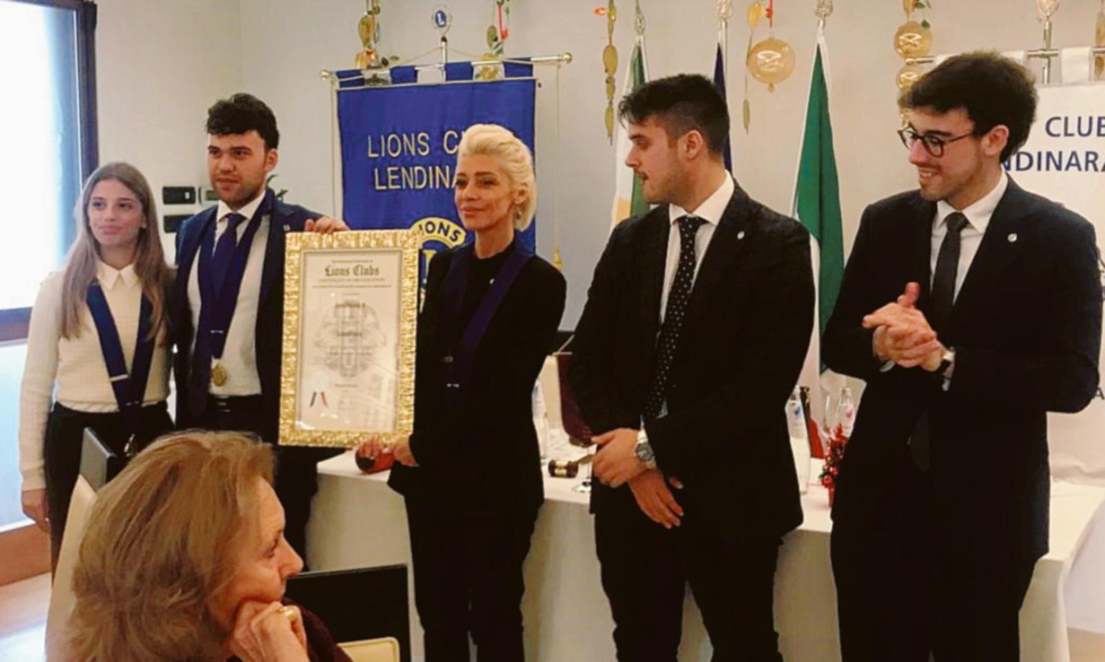 Scambio di auguri al Lions