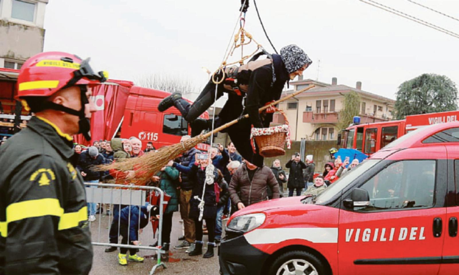 Pompieri in &ldquo;missione speciale&rdquo;