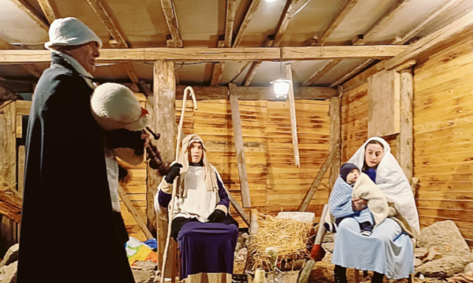 Un presepe vivente che incanta