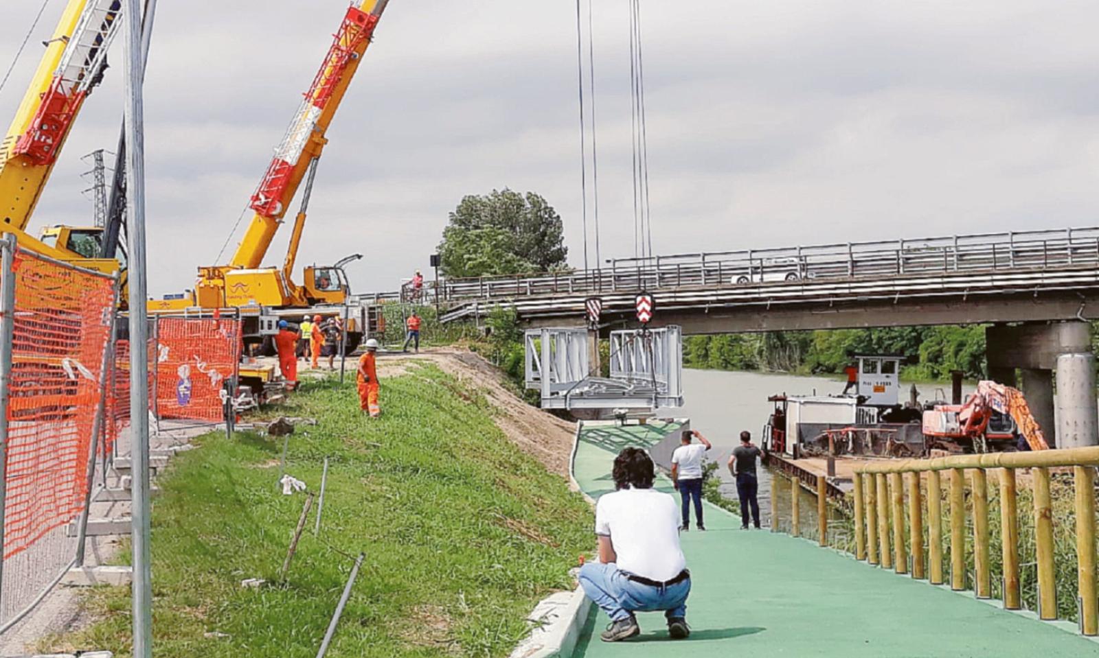 Domani apre il cantiere sul ponte di Bosaro