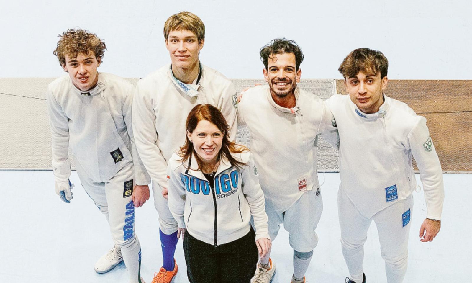 Moschettieri rodigini in pedana