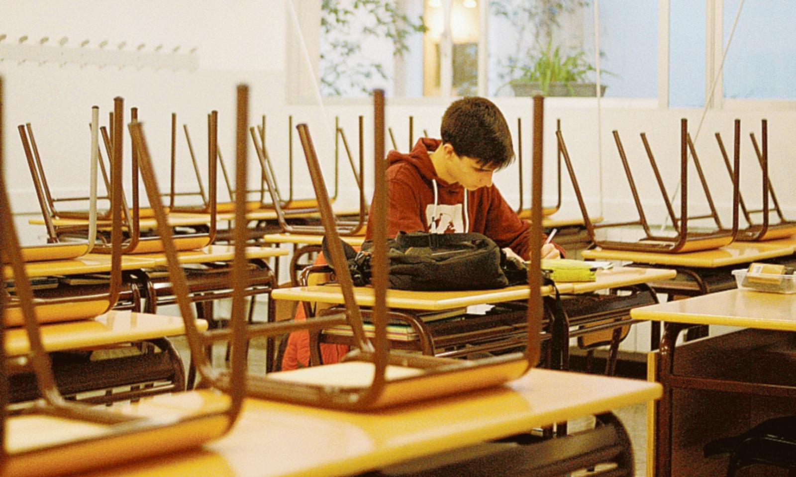 Studenti polesani in fuga da scuola