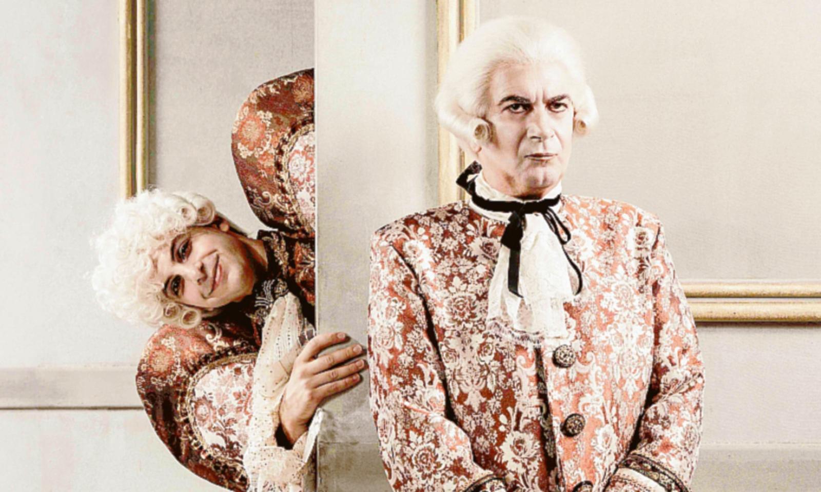 Il genio di Mozart, la rabbia di Salieri