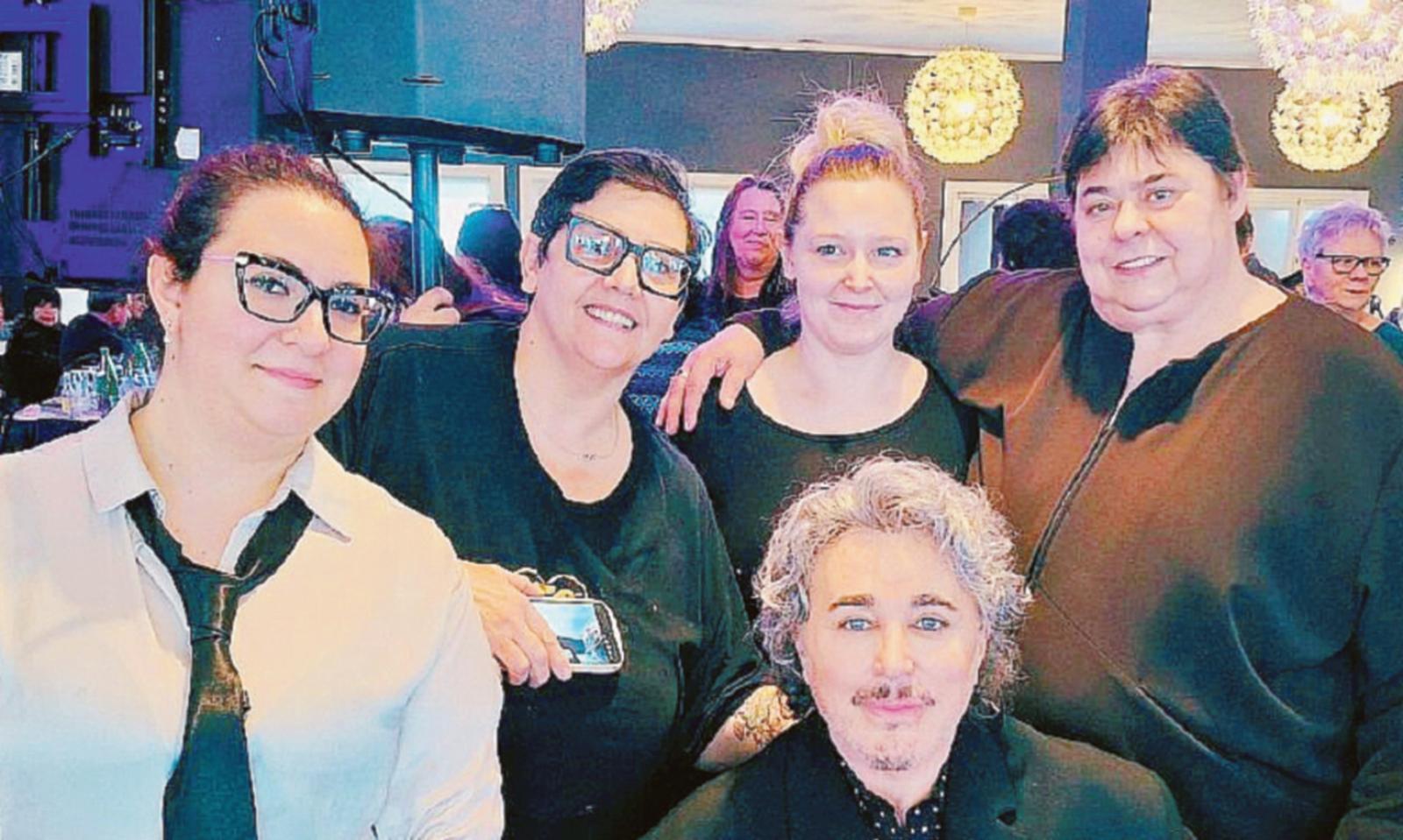 Pranzo con l&rsquo;icona pop anni &lsquo;80