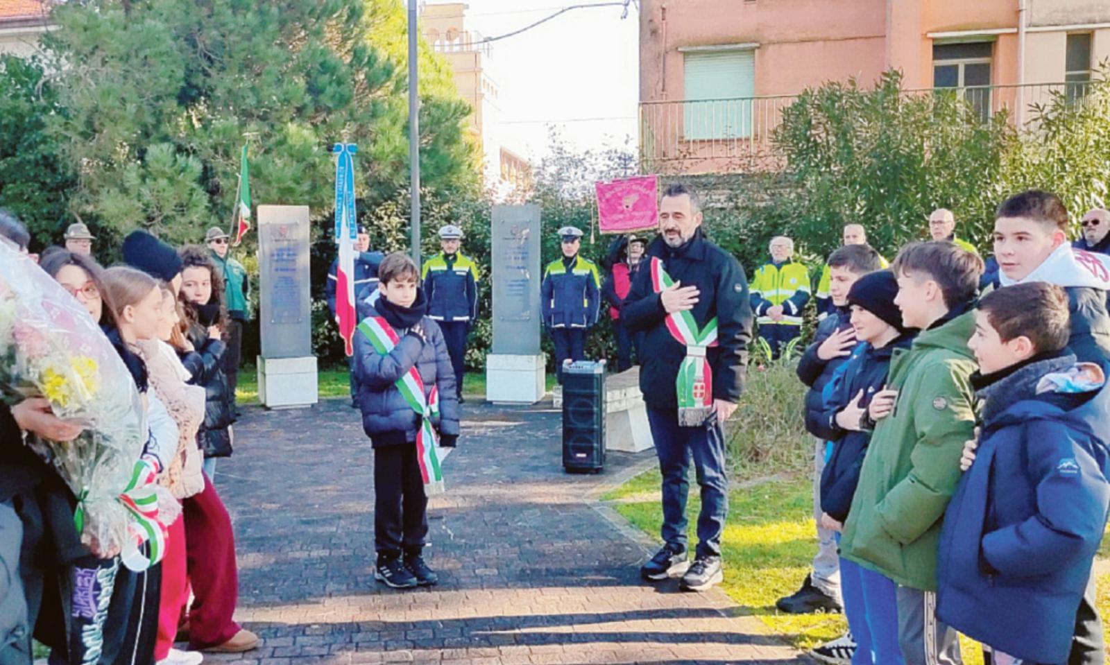 Una comunit&agrave; unita nel ricordo