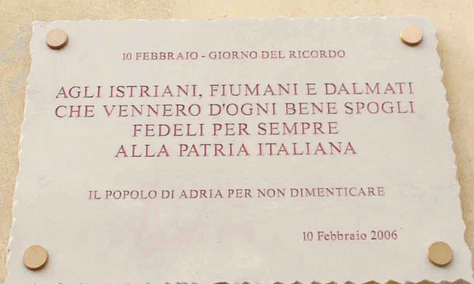 Ricordo, ecco il programma