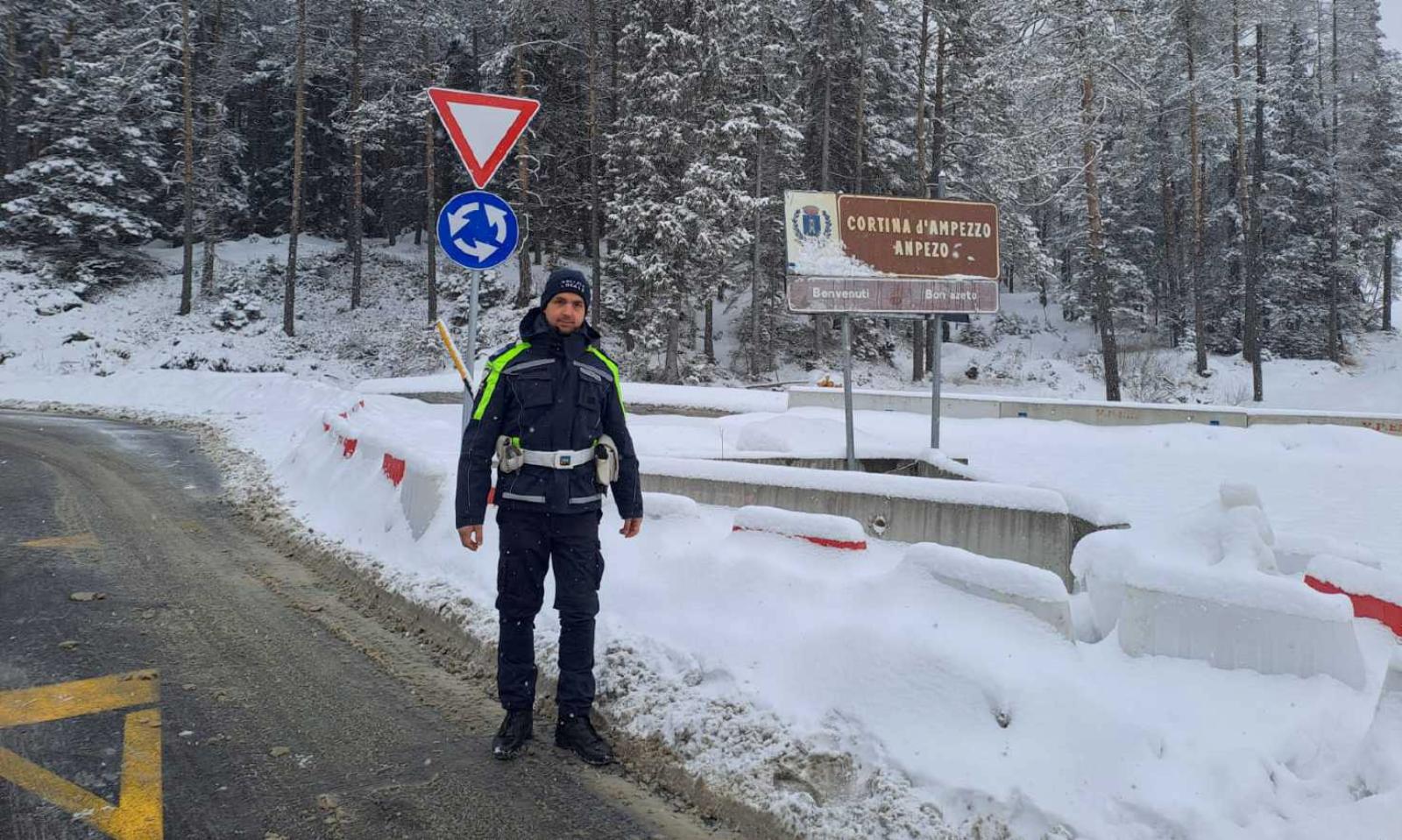 L&rsquo;agente Rossi in servizio ai Giochi