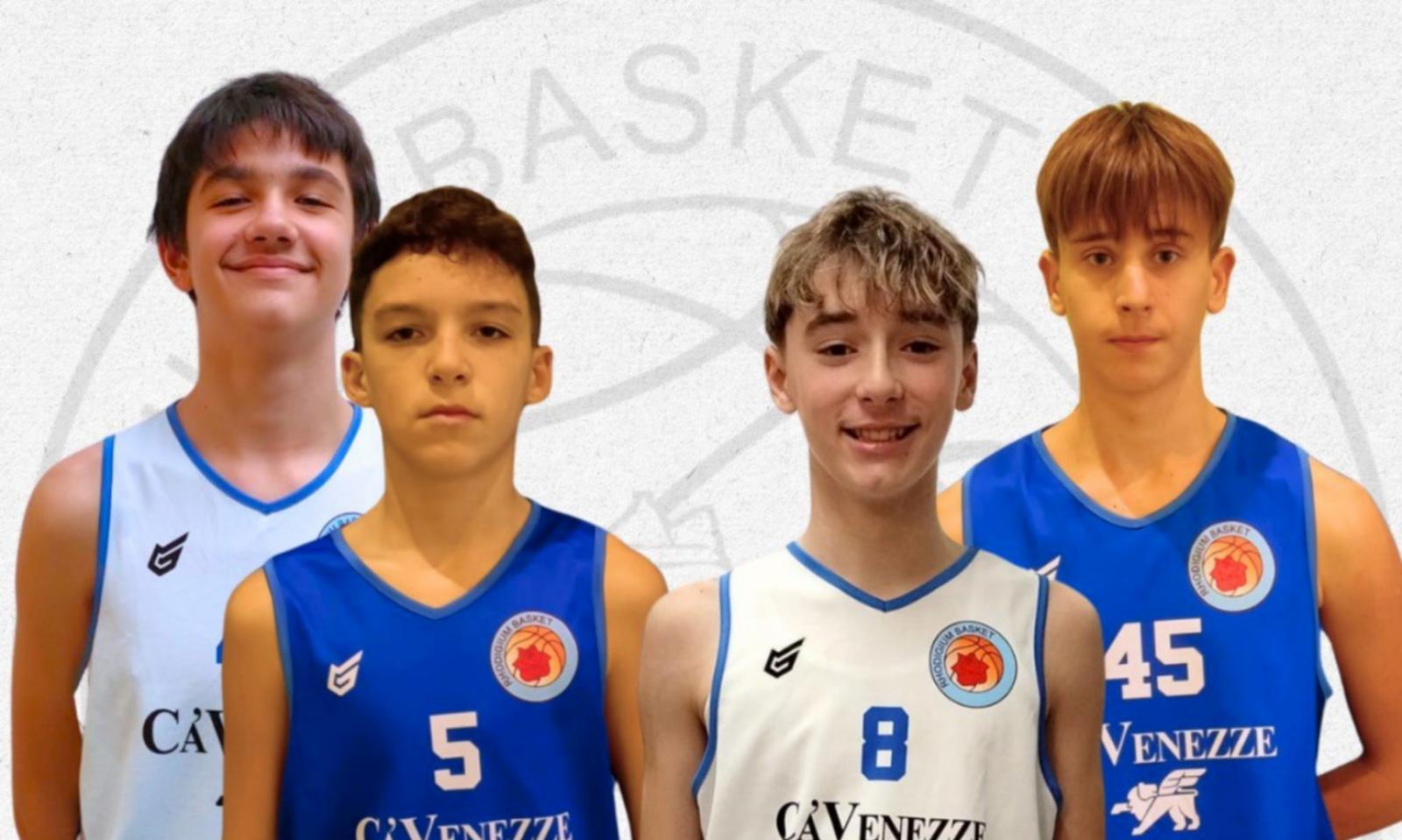 4 baby cestisti agli Academy Games B