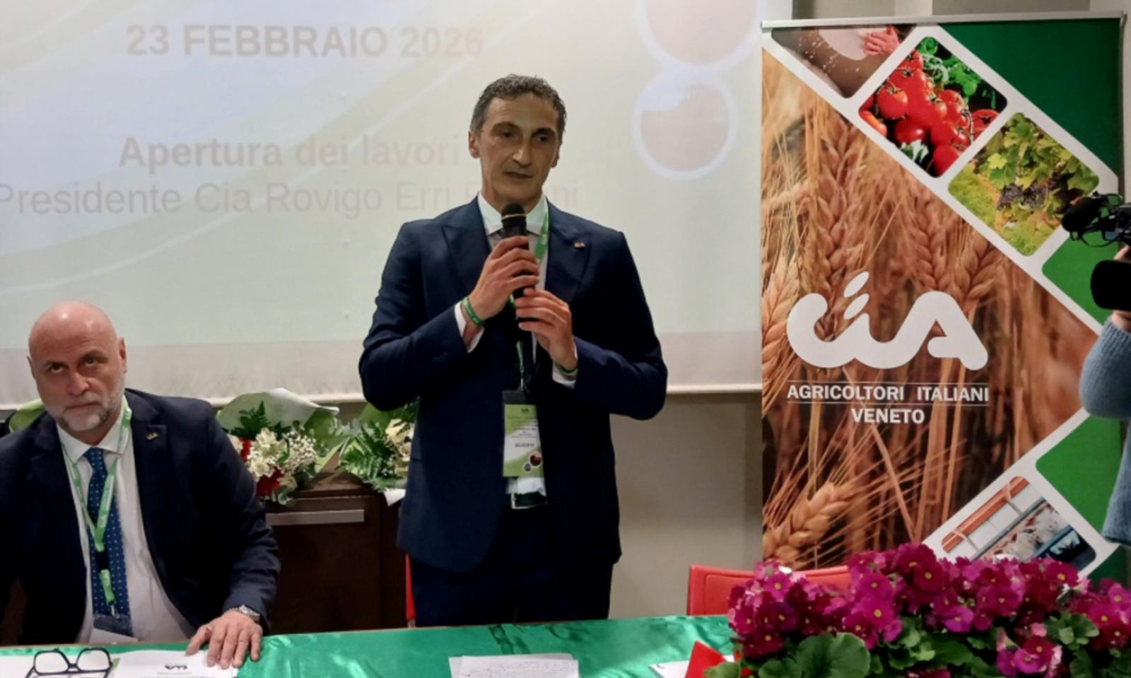 Faccini confermato presidente Cia 