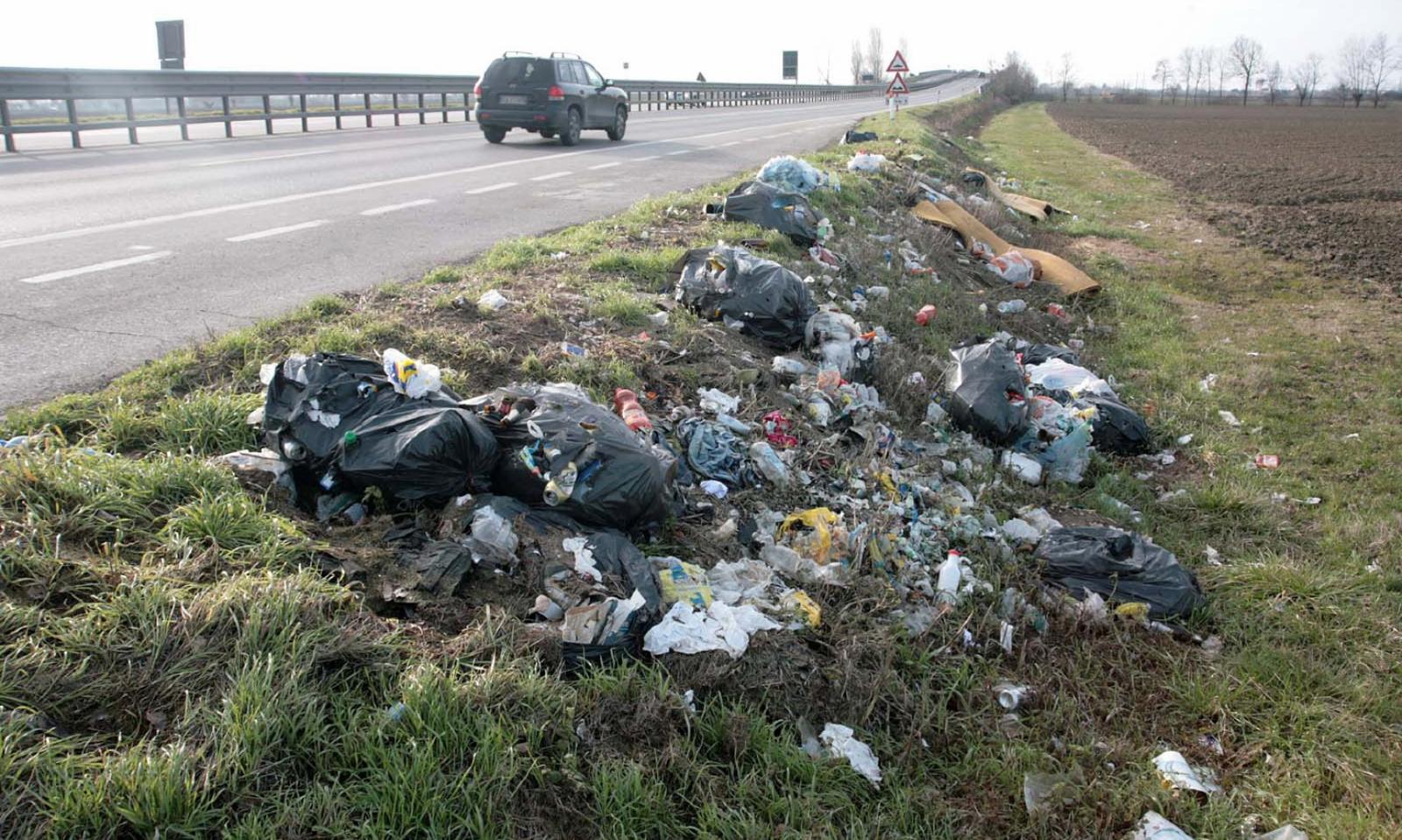 Allarme rifiuti in Transpolesana