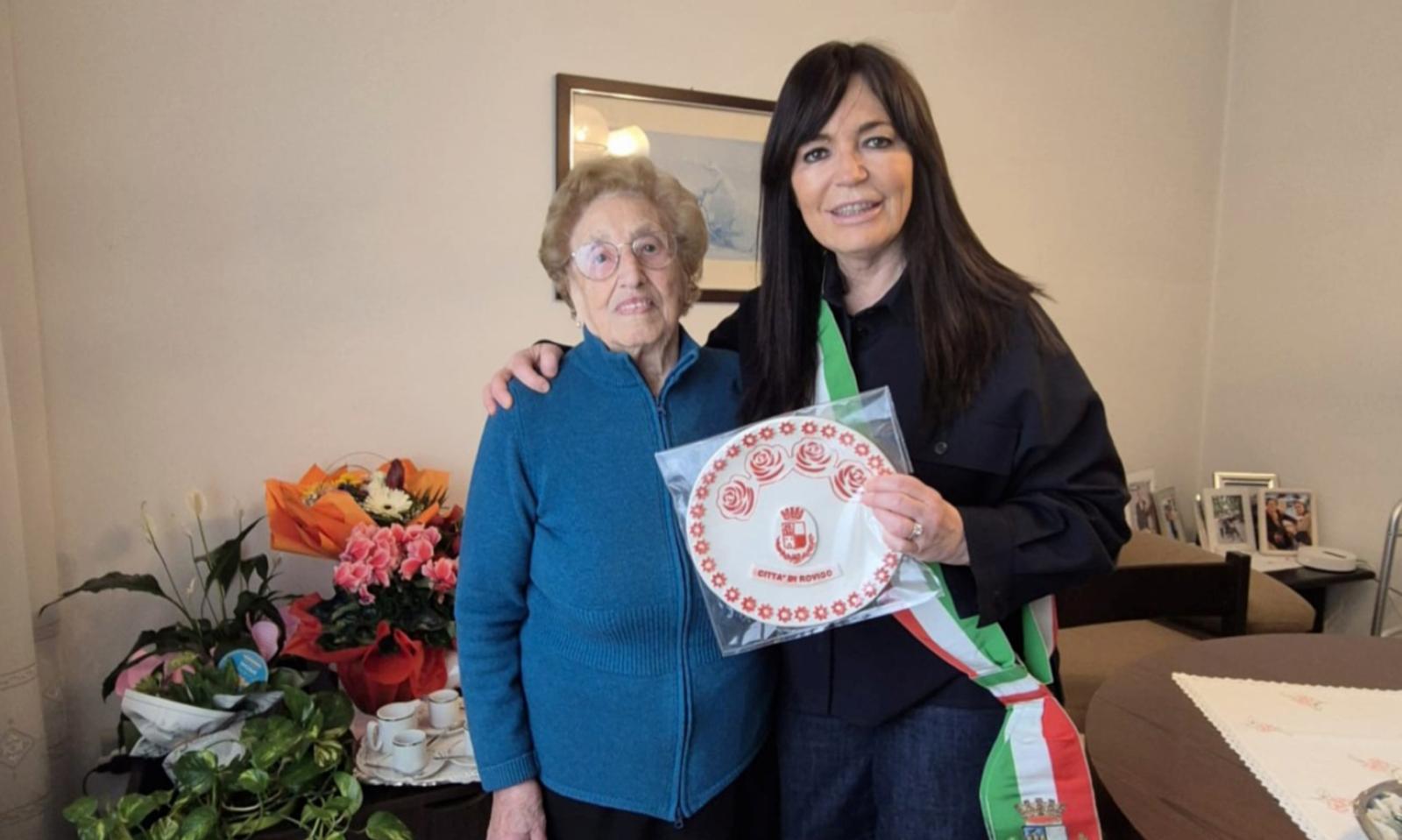 Festa per i 101 di Caterina