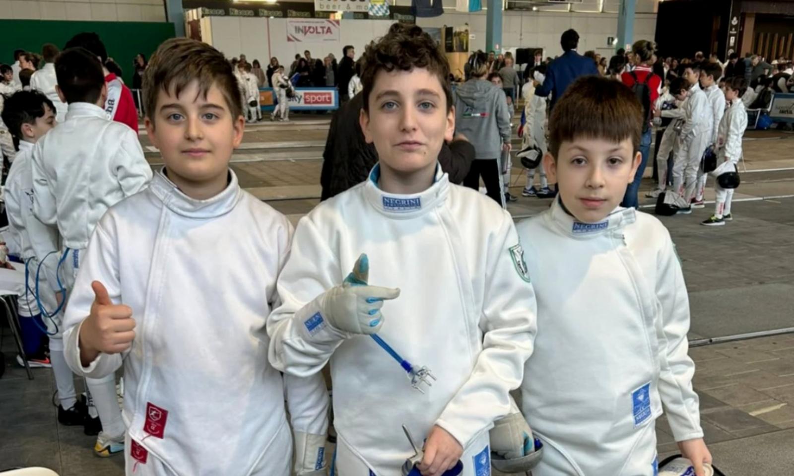 I baby spadisti fanno squadra