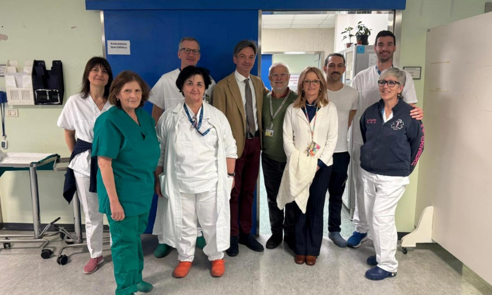 Il nuovo dg in visita a Trecenta