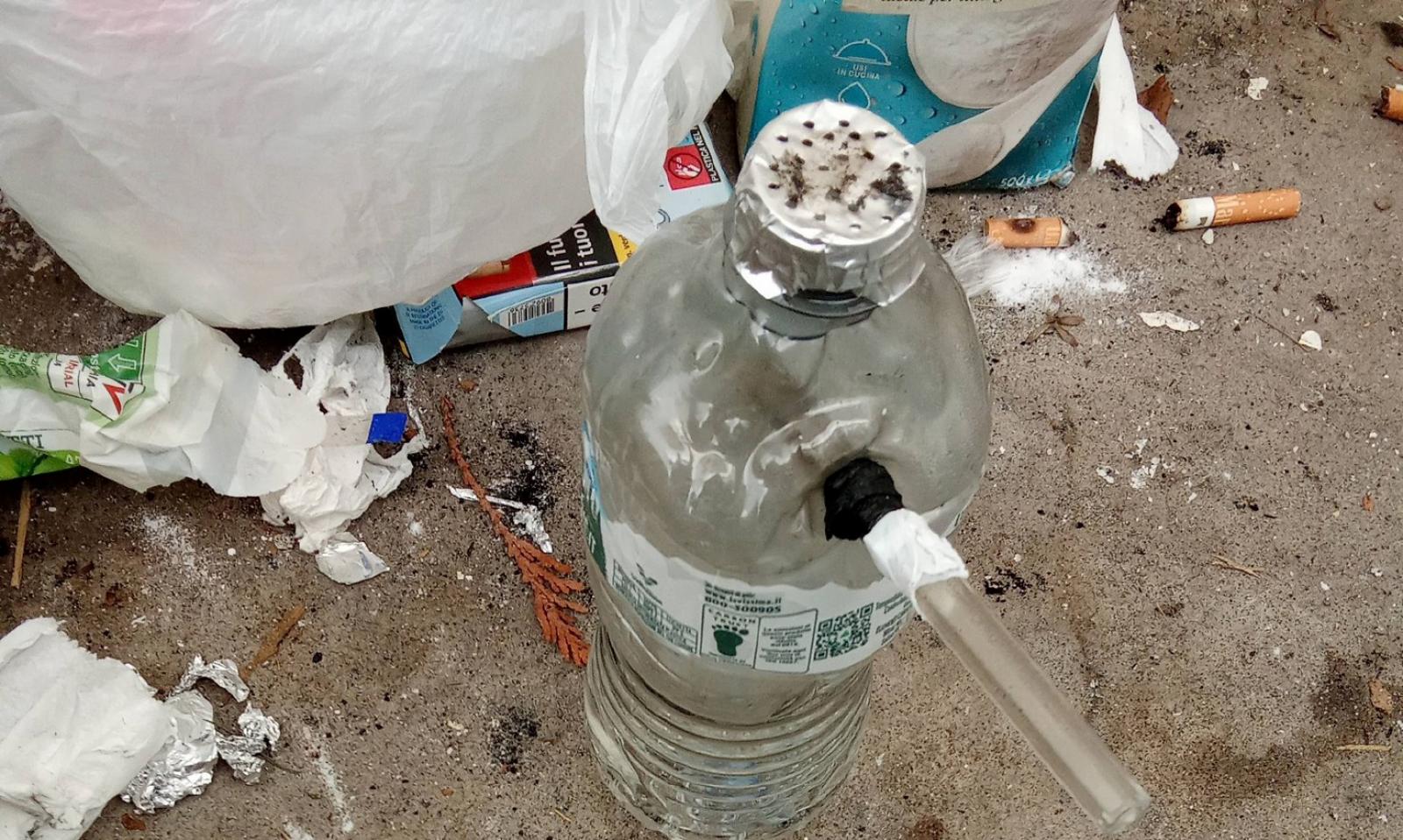 Droga e notti balorde nel parco